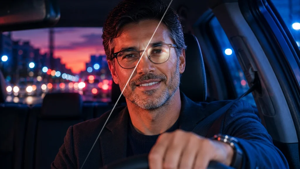 Anti-Reflective Coating on Eyeglass Lenses